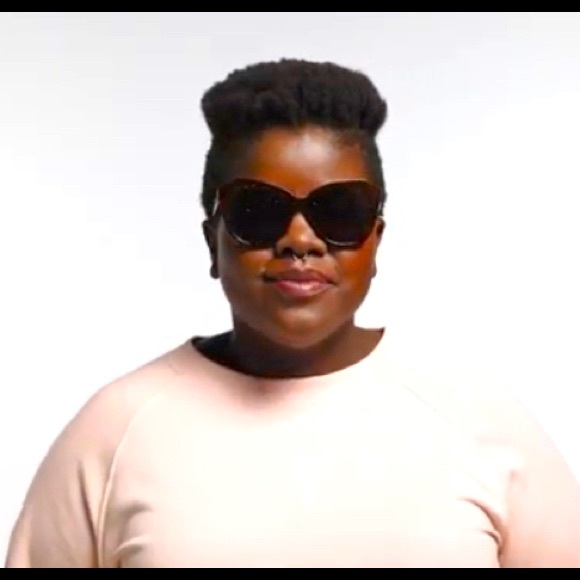 Kam Dhillon Sunglasses, style Coco Black, Hard Case & Lens Cloth Included. - Picture 9 of 10